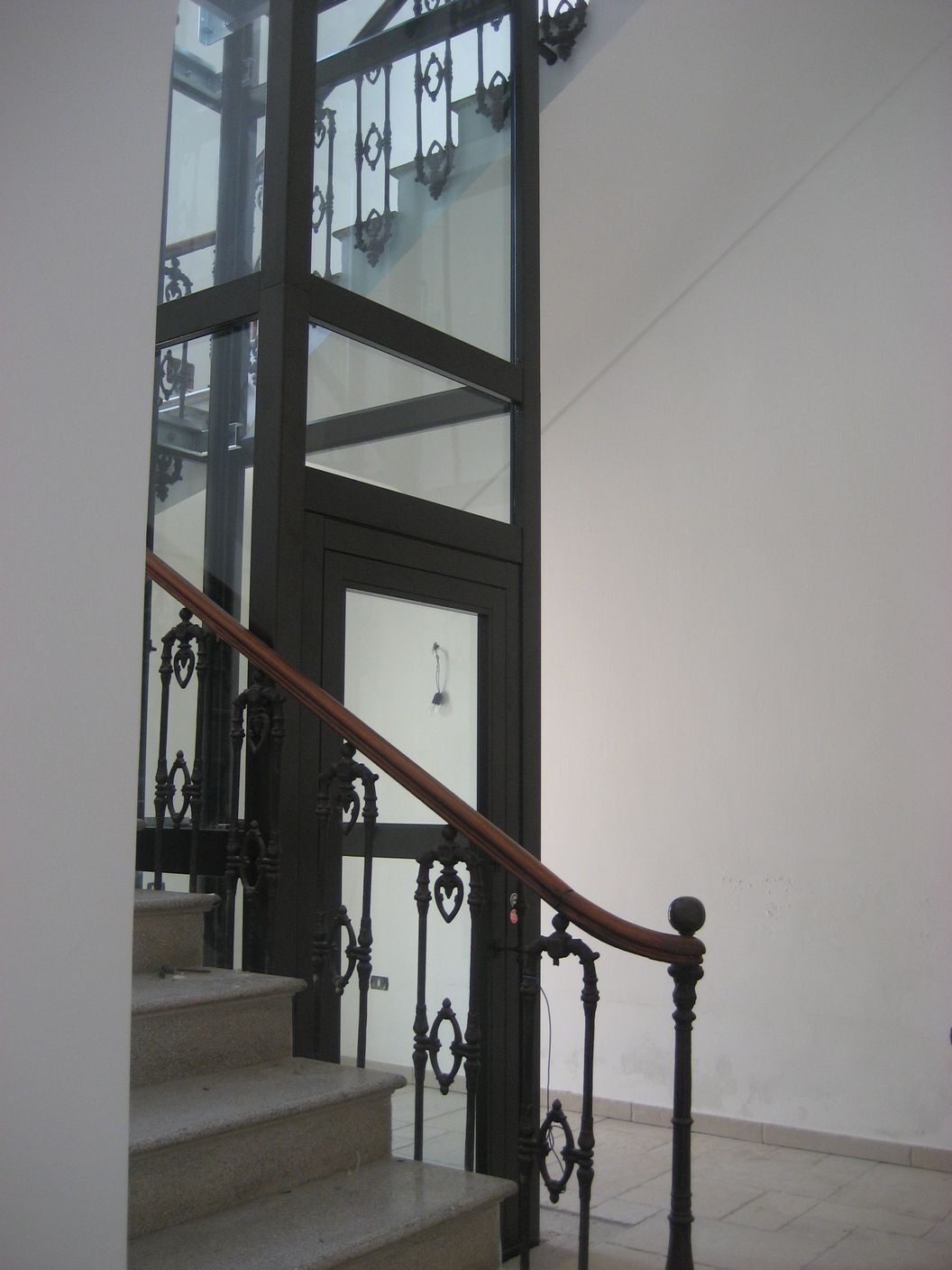 miniascensore in vano scala